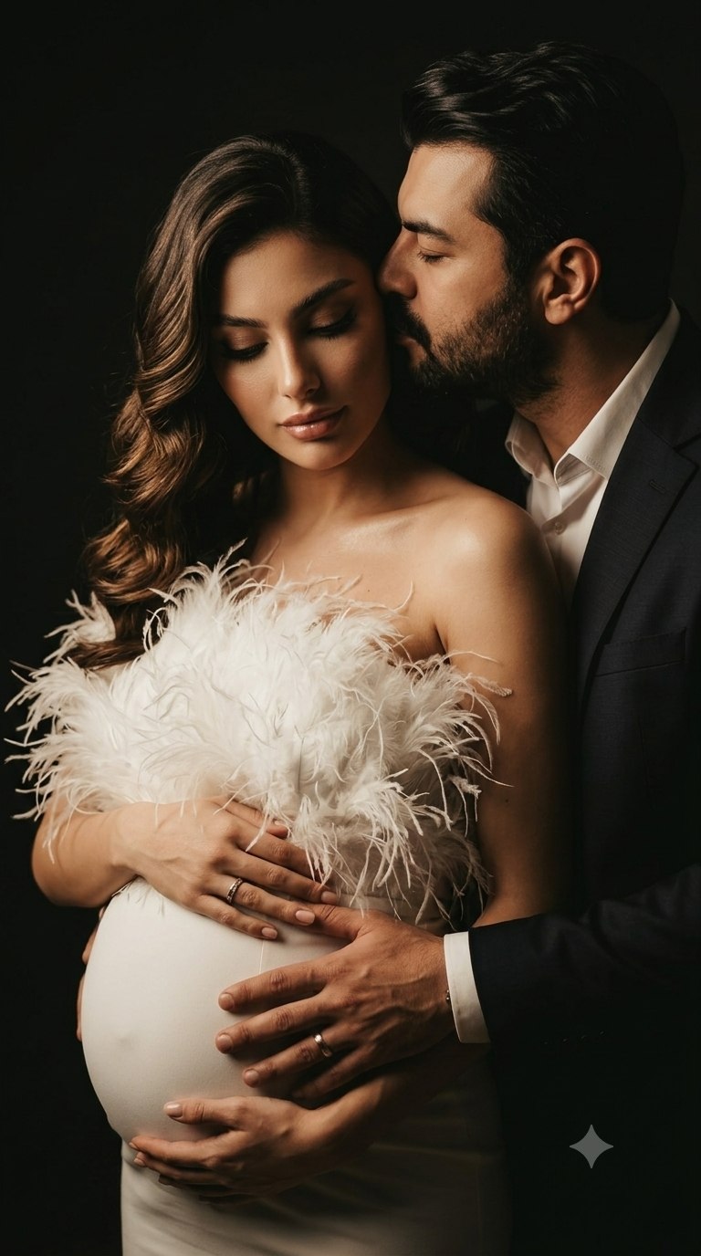 پرتره بارداری سینمایی و لوکس