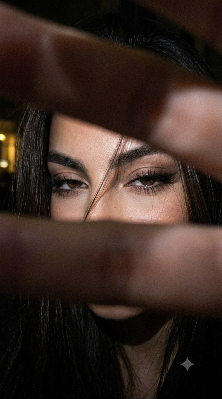 سل‌افی مبهم و تاریک آیفونی